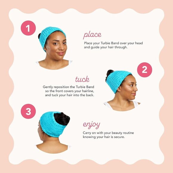 Headbands & Wristbands Set Cotton All Hair Types Perfect for Beauty Routine main image 5